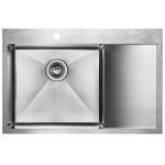 Кухонная мойка Paulmark Atlan 78 L PM217851-BSL Браш... Кухонная мойка Paulmark Atlan 78 L PM217851-BSL Браш...