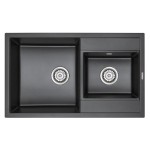 Кухонная мойка Paulmark Tandem 82 PM238250-BL Черная