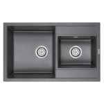 Мойка кухонная Paulmark Tandem 80/1.5 PM238250-DG из...