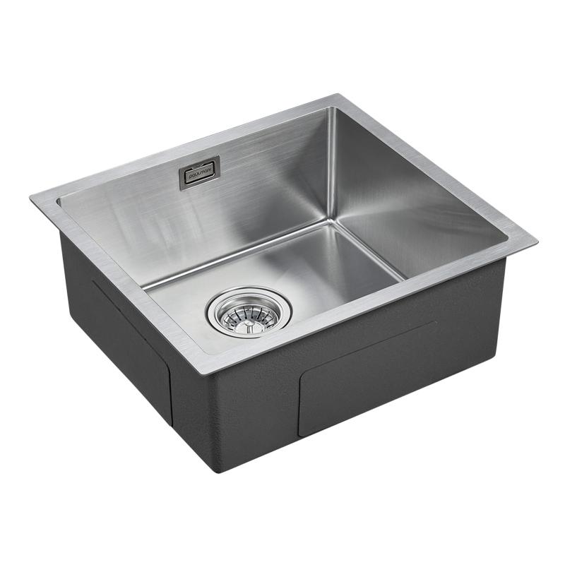 Кухонная мойка Paulmark Weser 48 PM804844-BS Брашированная сталь