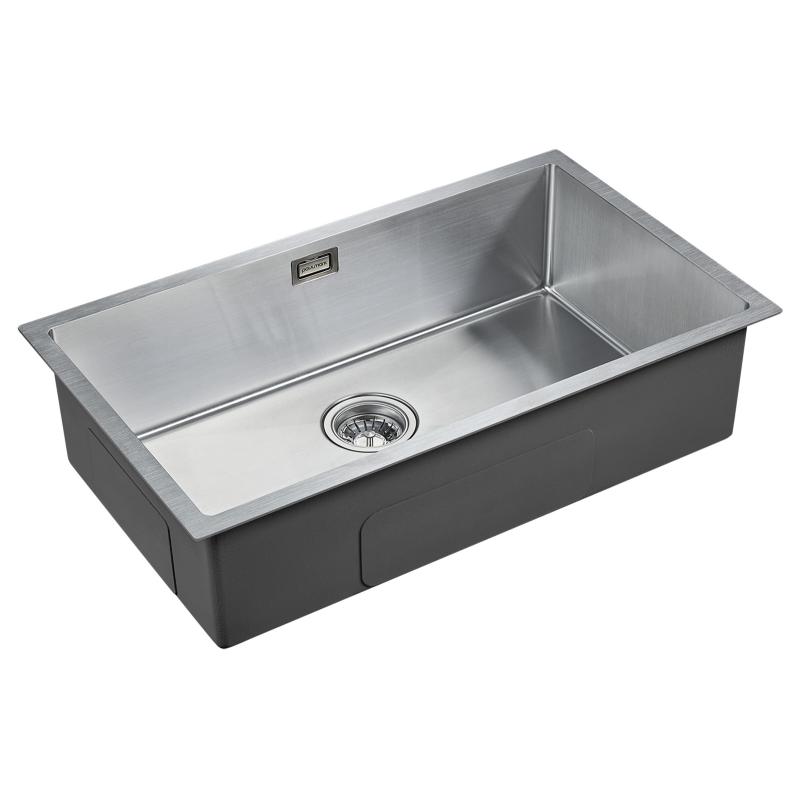 Кухонная мойка Paulmark Koher 74 PM807444-BS Брашированная сталь