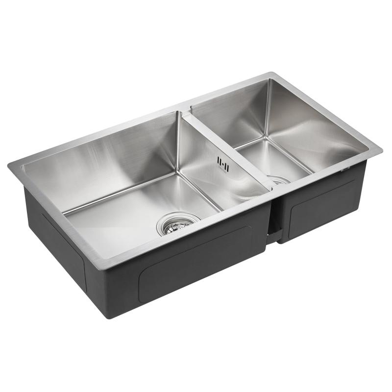 Кухонная мойка Paulmark Axel 78 PM227844-BS Брашированная сталь