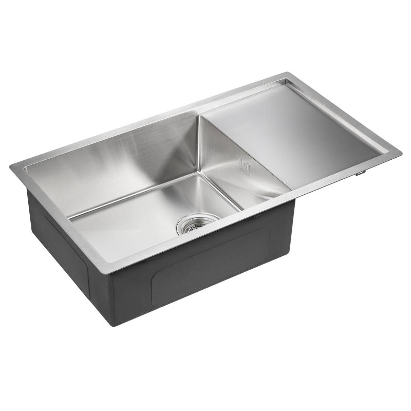 Кухонная мойка Paulmark Wing 78 PM217844-BS Брашированная сталь