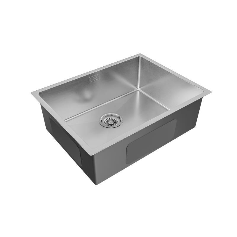 Кухонная мойка Paulmark Next 58 PM215844-BS Брашированная сталь