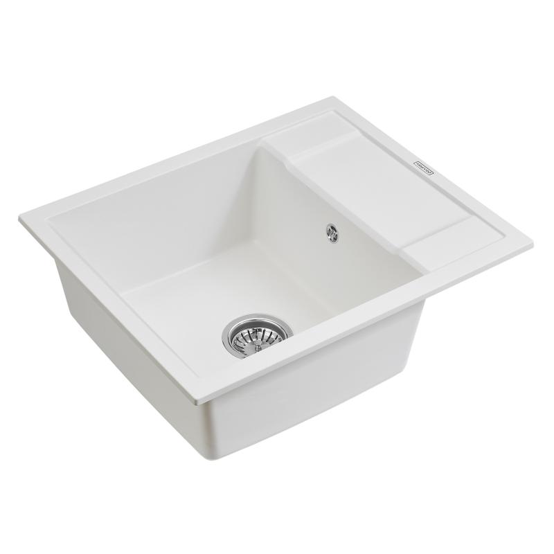 Кухонная мойка Paulmark Optimum 60 PM216050-WH Белая