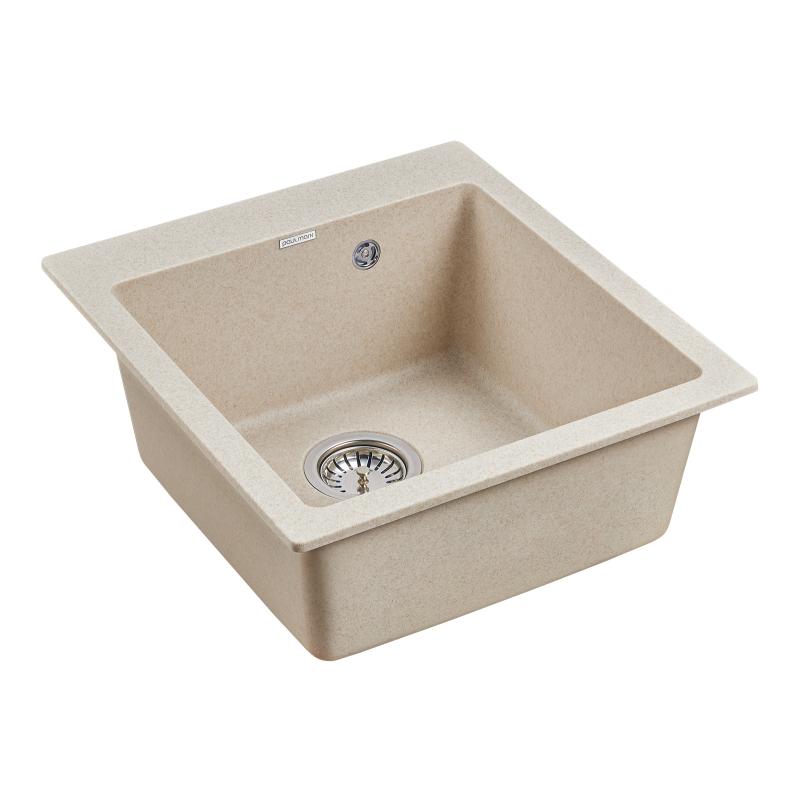 Кухонная мойка Paulmark Zemar 46 PM104651-BE Бежевая