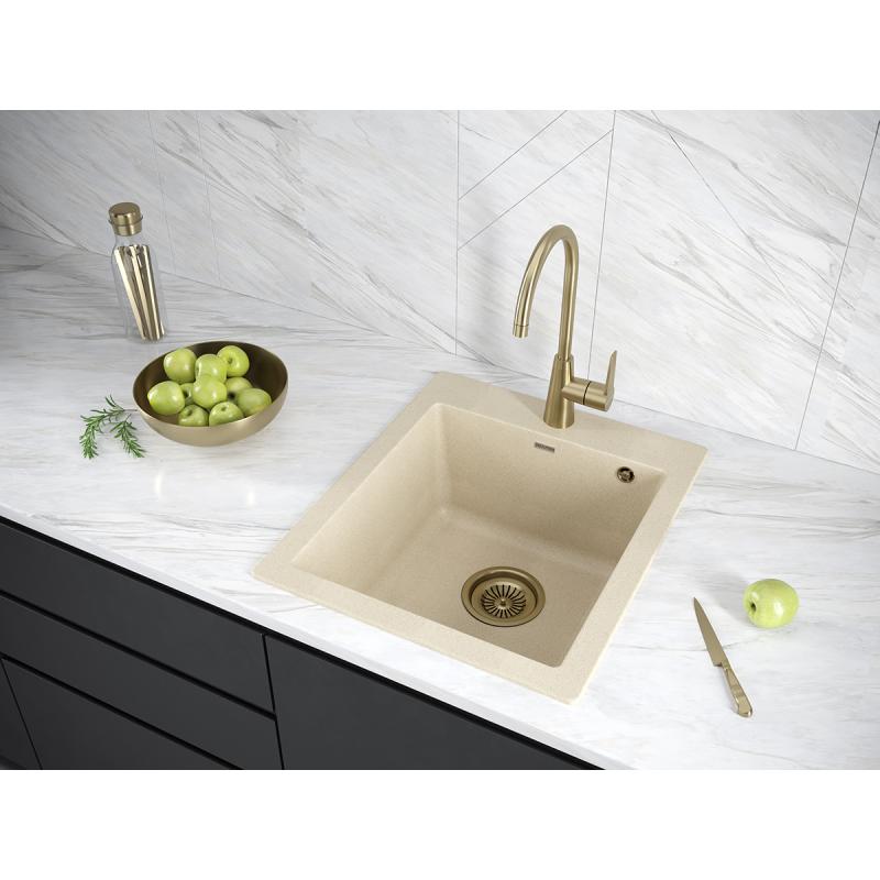 Кухонная мойка Paulmark Zemar 46 PM104651-BE Бежевая