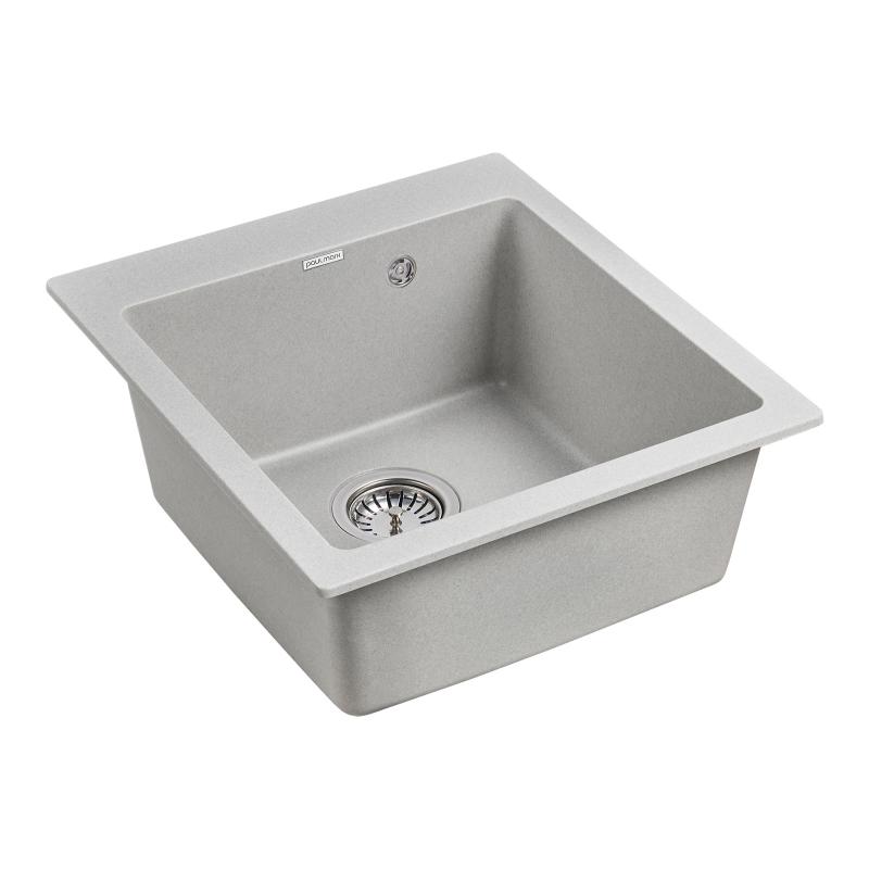 Кухонная мойка Paulmark Zemar 46 PM104651-GR Серая