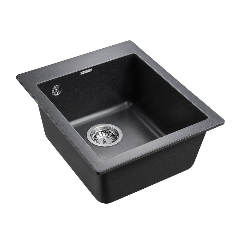 Кухонная мойка Paulmark Leer 41 PM104249-BL Черная