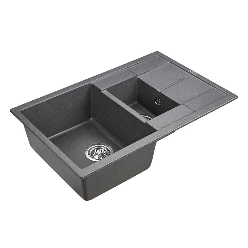 Кухонная мойка Paulmark Feste 77 PM237850-DG Графит