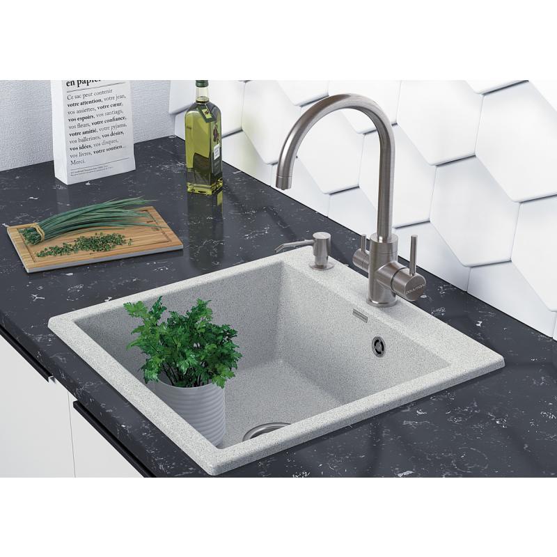 Кухонная мойка Paulmark Praktisch 51 PM105152-GR Серая