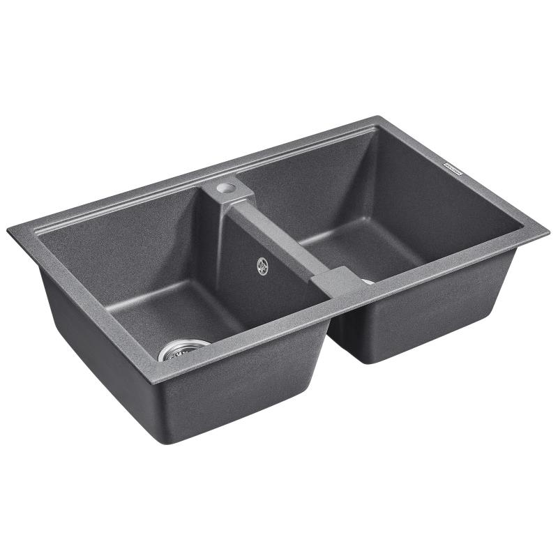 Кухонная мойка Paulmark Zwilling PM238150-DG Графит