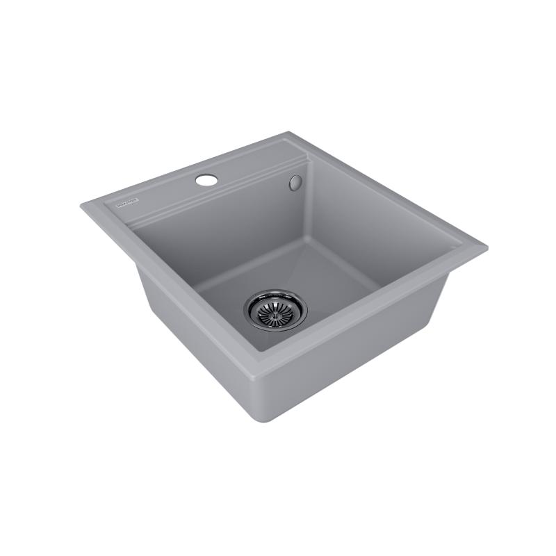 Кухонная мойка Paulmark Stepia-460 PM114651-GRS Серый дым