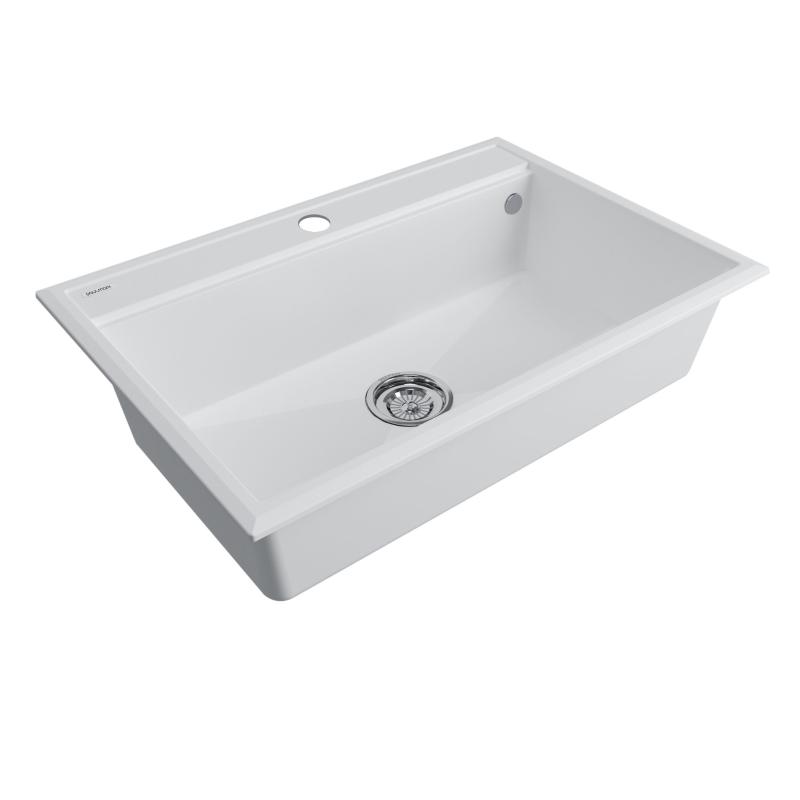 Кухонная мойка Paulmark Stepia-750 PM117551-WH Белая