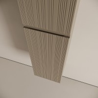 Пенал Sancos Code PCD35GB, 35 см, подвесной, серо-бежевый
