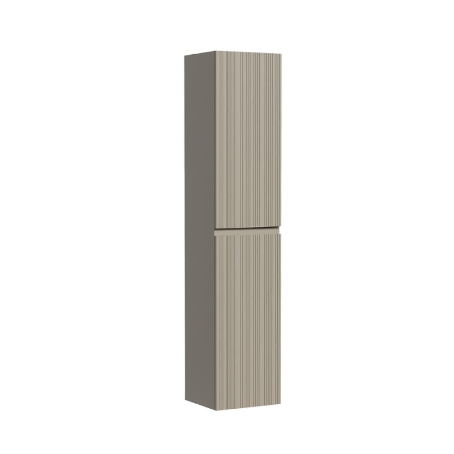 Пенал Sancos Code PCD35GP, 35 см, подвесной, серая платина
