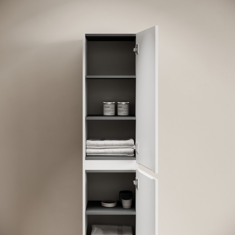 Пенал Sancos Code PCD35W, 35 см, подвесной, белый