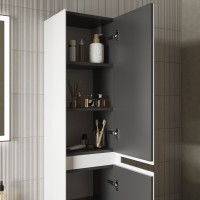 Пенал Sancos Cento PCN35W 35, подвесной, белый глянец