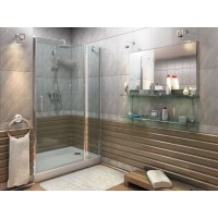 Душевая дверь в нишу Good Door Pandora WTW-120-C-CH 120 х 185 см, ПД00023, стекло прозрачное, хром