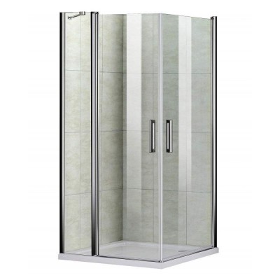 Душевой уголок Good Door Pandora WCR140*90, ПД00029, 140 х 90 см, стекло прозрачное, профиль хром