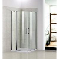 Душевой уголок Good Door Pandora WCR140*90, ПД00029, 140 х 90 см, стекло прозрачное, профиль хром