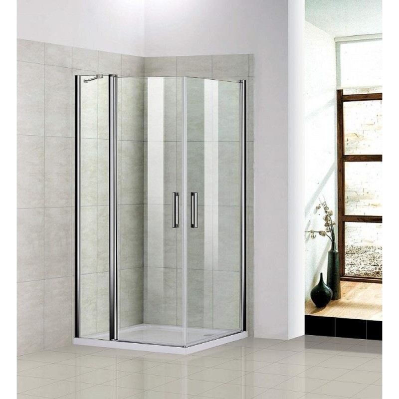 Душевой уголок Good Door Pandora WCR140*90, ПД00029, 140 х 90 см, стекло прозрачное, профиль хром