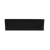 Раковина Aquanet Perfect-2-MB, 273677, 48 x 31.5 x 14 см, накладная, черный матовый