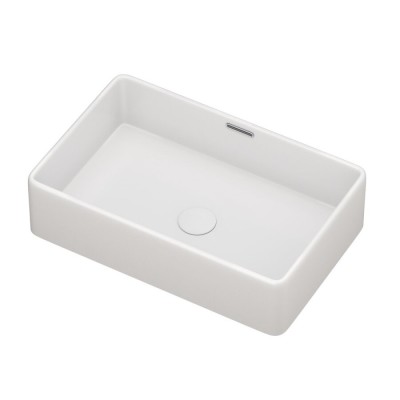 Раковина Aquanet Perfect 273673-3 55 x 35 x 14 см, накладная, белый