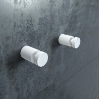Комплект одинарных крючков Iddis Petite PET2SW1i41 белый матовый