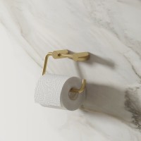 Держатель туалетной бумаги Iddis Petite PETG000i43, открытый, золото матовое