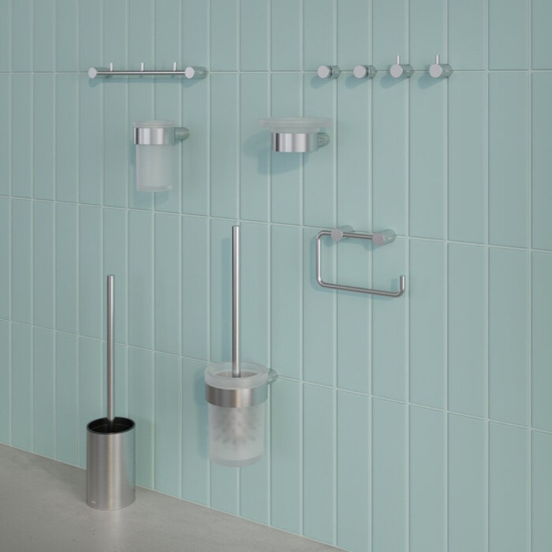 Планка 3 крючка Iddis Petite PETSSS3i41, хром матовый