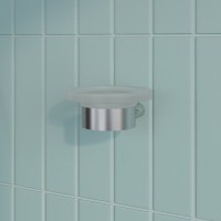 Мыльница Iddis Petite PETSSSGi42, хром матовый