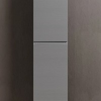 Пенал Sancos Folk PFL35ES, 35 см, подвесной с рельефным фасадом, цвет ergraut soft