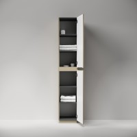 Пенал Sancos Folk Floor PFL35FCP, 35 см, напольный, капучино