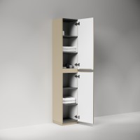 Пенал Sancos Folk Floor PFL35FCP, 35 см, напольный, капучино