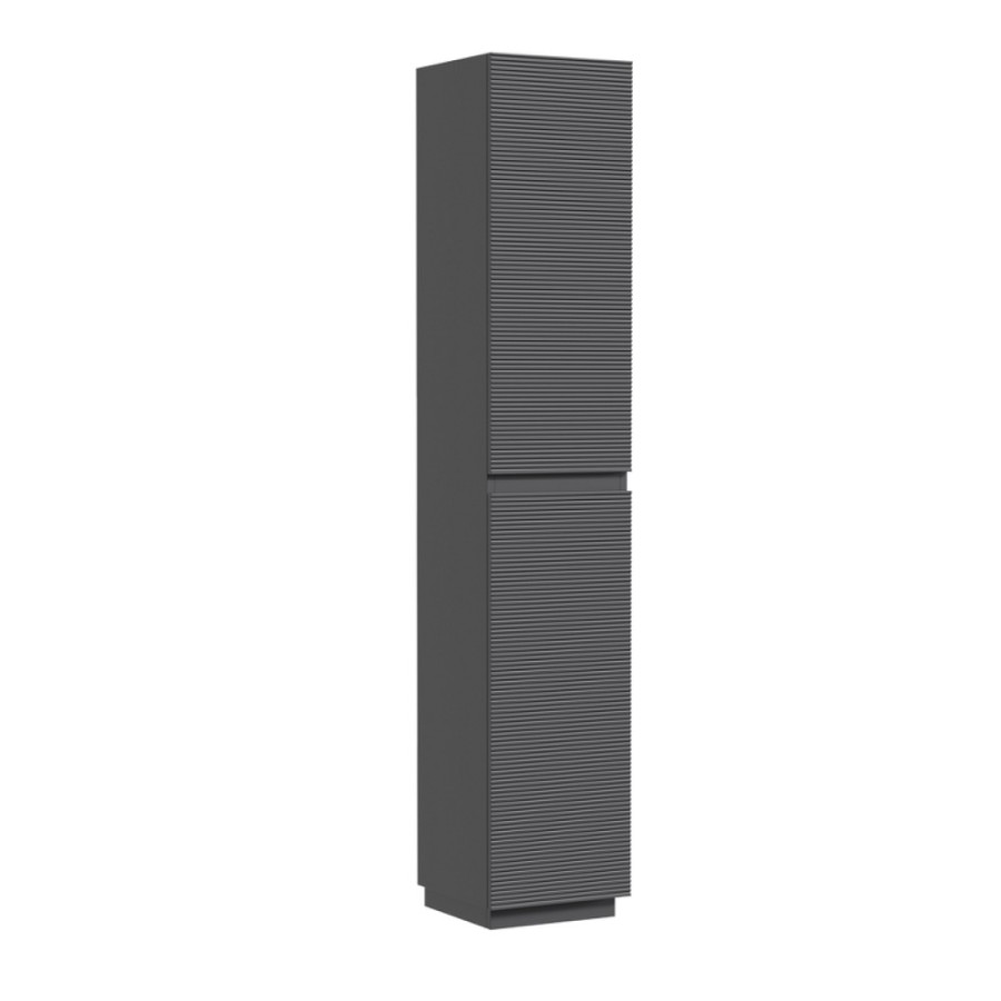 Пенал Sancos Folk Floor PFL35FGS, 35 см, напольный, grey soft