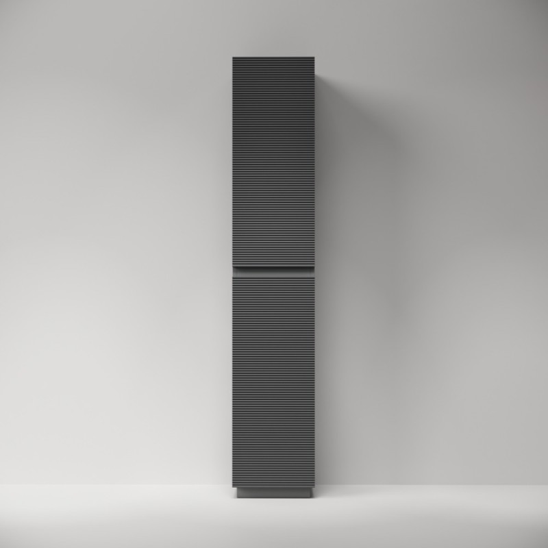 Пенал Sancos Folk Floor PFL35FGS, 35 см, напольный, grey soft