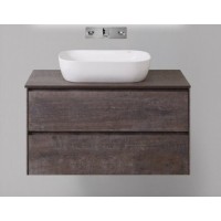 Тумба под раковину BelBagno Pietra PIETRA-1000-2C-SO-PT, 100 х 46 х 55 см, цвет серый камень (stone)