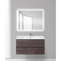 Тумба под раковину BelBagno Pietra PIETRA-1000-2C-SO-PT, 100 х 46 х 55 см, цвет серый камень (stone)