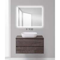 Тумба под раковину BelBagno Pietra PIETRA-1000-2C-SO-PT, 100 х 46 х 55 см, цвет серый камень (stone)