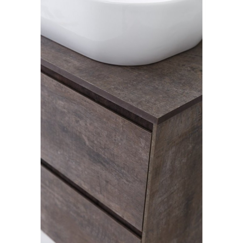 Тумба под раковину BelBagno Pietra PIETRA-1000-2C-SO-PT, 100 х 46 х 55 см, цвет серый камень (stone)