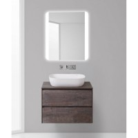 Тумба под раковину BelBagno Pietra PIETRA-800-2C-SO-PT, 80 х 46 х 55 см, цвет серый камень (stone)