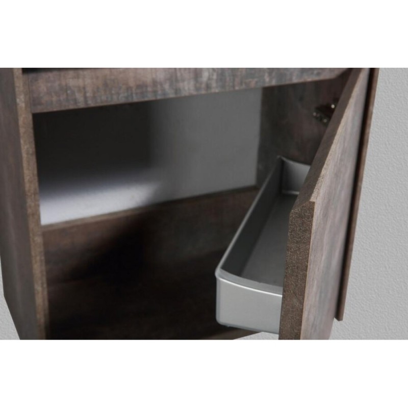 Тумба под раковину BelBagno Pietra Mini, 46 см, коричневый, Stone, левая/правая, PIETRA MINI-460-1A-SO-PT-L/R