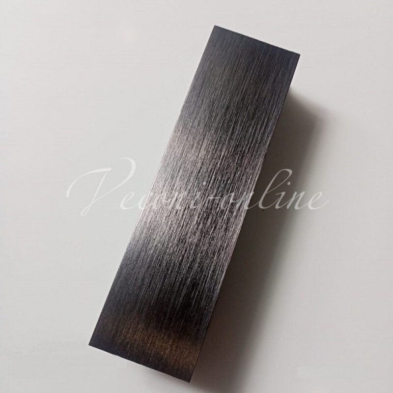 Стеклянная шторка на ванну Veconi Palau PL85GR-60-01-C8, 60 см, стекло прозрачное, профиль брашированный графит