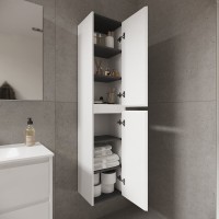 Пенал Sancos Libra PLB35W 35, подвесной, белый глянец