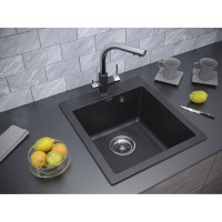 Мойка гранитная Paulmark Kante 45, PM104651-AN, 46 х 51, антрацит