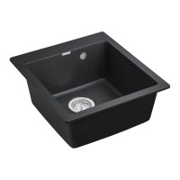 Мойка гранитная Paulmark Kante 45, PM104651-AN, 46 х 51, антрацит