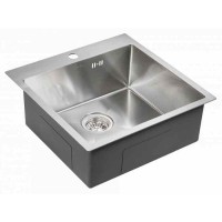 Мойка кухонная Paulmark Kroner 51, PM215151-BS, брашированная нержавеющая сталь
