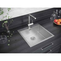 Мойка кухонная Paulmark Kroner 51, PM215151-BS, брашированная нержавеющая сталь