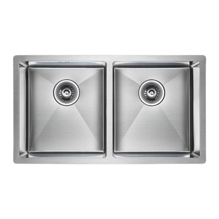 Мойка кухонная Paulmark Gerberg PM237844-BS, 78 см, брашированная нержавеющая сталь